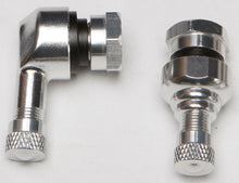 Load image into Gallery viewer, COMP. WERKES 90/STRAIGHT AIR VALVE. 11.3MM SILVER MPH-4207S
