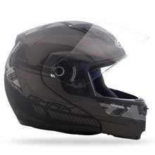 Load image into Gallery viewer, GMAX MD-04 MODULAR HELMET MATTE BLACK/DARK SILVER SM G1041454 TC-21F