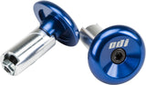 ODI ALUMINUM BAR END PLUGS BLUE F71APU