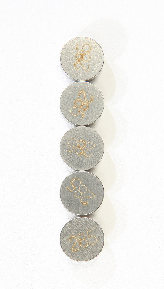 K&L VALVE SHIMS 2.85MMX9.5MM 5/PK 13-6787