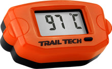 Load image into Gallery viewer, TRAIL TECH WATER TEMP METER 19MM HOSE ORANGE 743-EH1