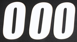 D'COR NUMBER 0 WHITE 6