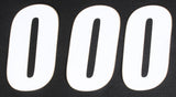 D'COR NUMBER 0 WHITE 6