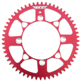 FLY RACING SPROCKET REAR 56T RED 201-56 RED-atv motorcycle utv parts accessories gear helmets jackets gloves pantsAll Terrain Depot