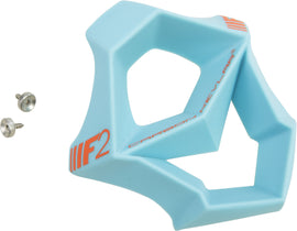 FLY RACING F2 REWIRE MOUTHPIECE MATTE BLUE/ORANGE 73-46353
