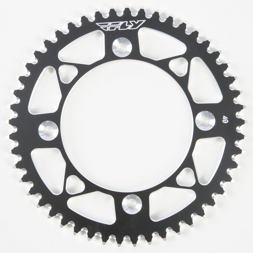 FLY RACING SPROCKET REAR 49T BLACK 314-49 BLK-atv motorcycle utv parts accessories gear helmets jackets gloves pantsAll Terrain Depot