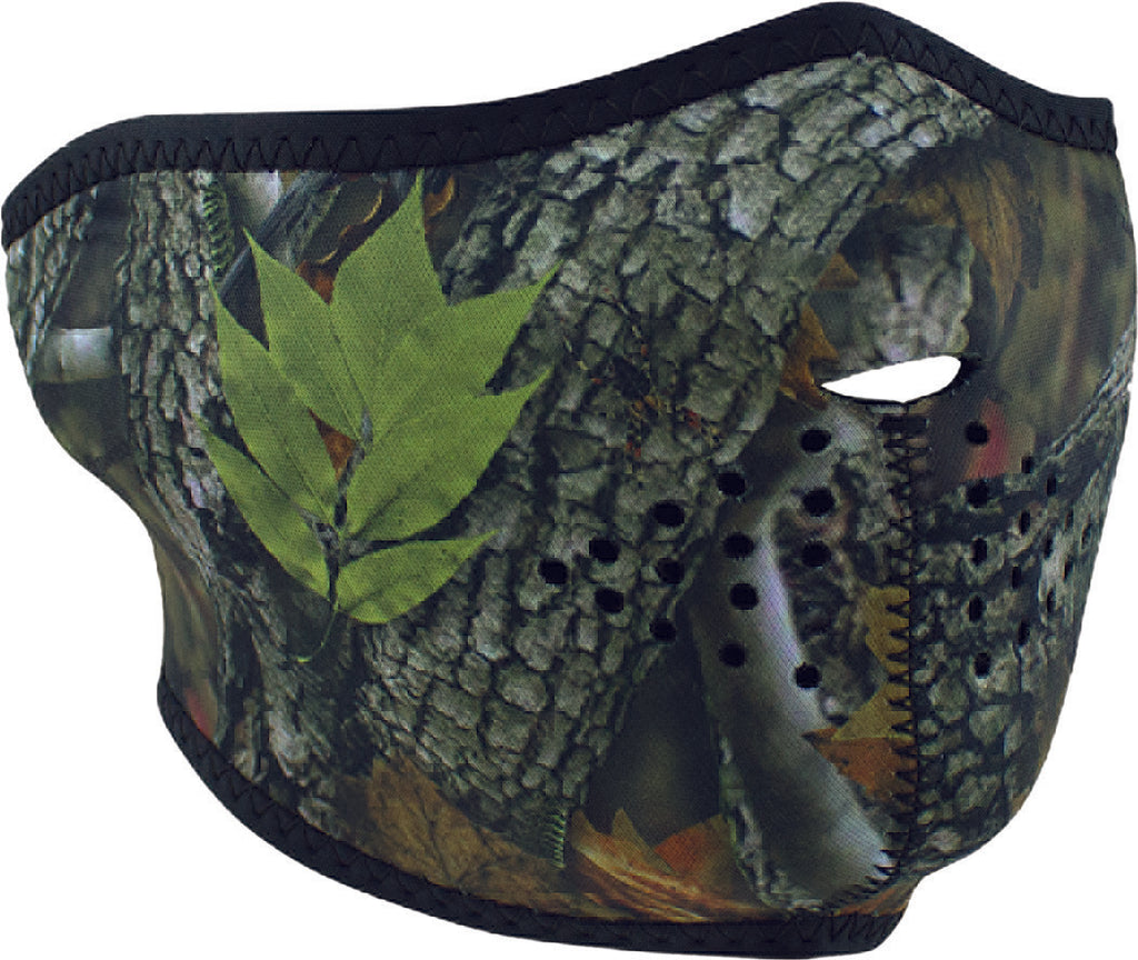 ZAN NEOPRENE HALF MASK FOREST CAMO WNFM238H