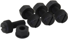 BOLT LICENSE PLATE BOLTS/NUTS 4/PK LPFNYLON
