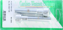 Load image into Gallery viewer, GARDNERWESTCOTT RISER BOLTS CHROME ALLEN HEAD 1/2-20 X 2 3/4 FINE THREAD 02-12431