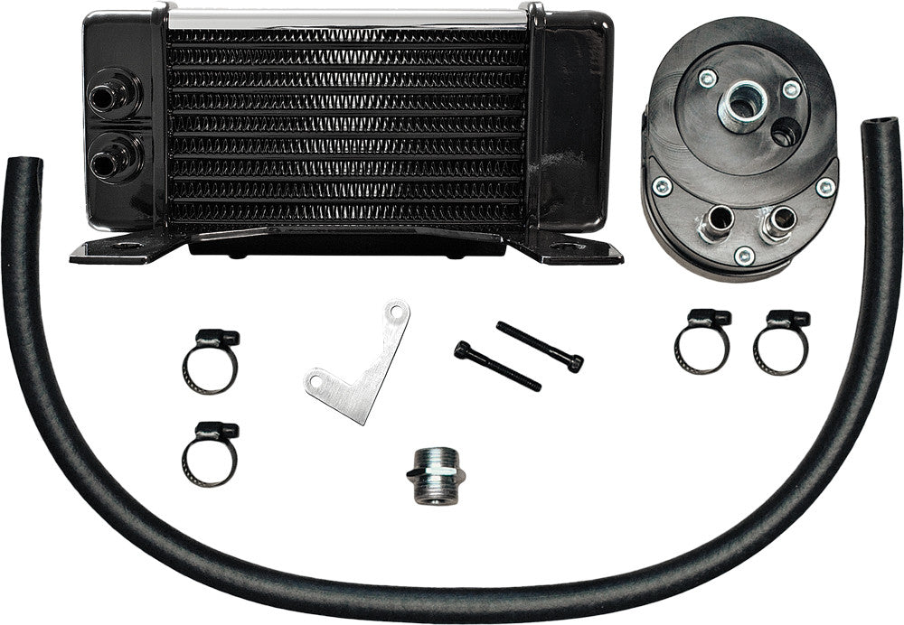JAGG LOWMOUNT 10-ROW OIL COOLER CHROME 750-2380
