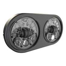 Load image into Gallery viewer, JW SPEAKER 8692 LED HEADLIGHT DUAL 5.75" BLK BEZEL 553951