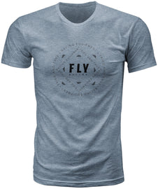 FLY RACING FLY TRIED TEE DARK GREY HEATHER SM 352-1226S