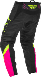 FLY RACING F-16 PANTS NEON PINK/BLACK/HI-VIS SZ 20 373-93620