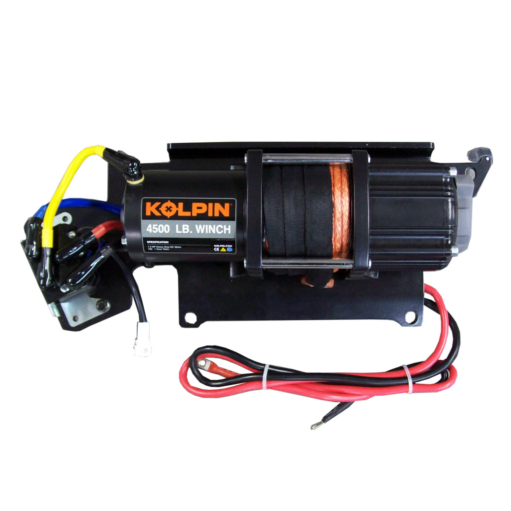 Polaris Ranger Kolpin Quick-Mount Winch 4500 lb Synthetic Rope 26-3000