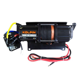 Polaris Ranger Kolpin Quick-Mount Winch 4500 lb Synthetic Rope 26-3000
