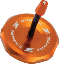 Load image into Gallery viewer, ZETA BILLET GAS CAP ORANGE ZE87-4108