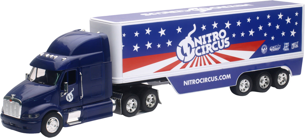 NEW-RAY REPLICA 1:32 SEMI TRUCK NITRO CIRCUS TEAM TRUCK 10953