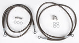 STREAMLINE BRAKELINE FRONT 3-LINE HON SMK 400EX-F-SMOKE