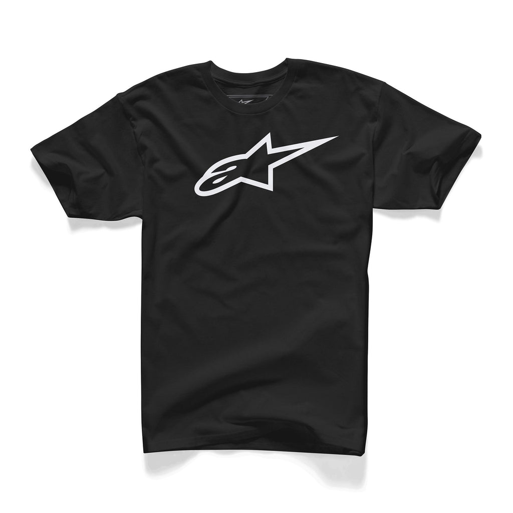 ALPINESTARS YOUTH AGELESS TEE BLACK/WHITE MD 3038-72002-1020-M