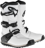 ALPINESTARS TECH-T BOOTS WHITE/BLACK SZ 05 2004017-21-5