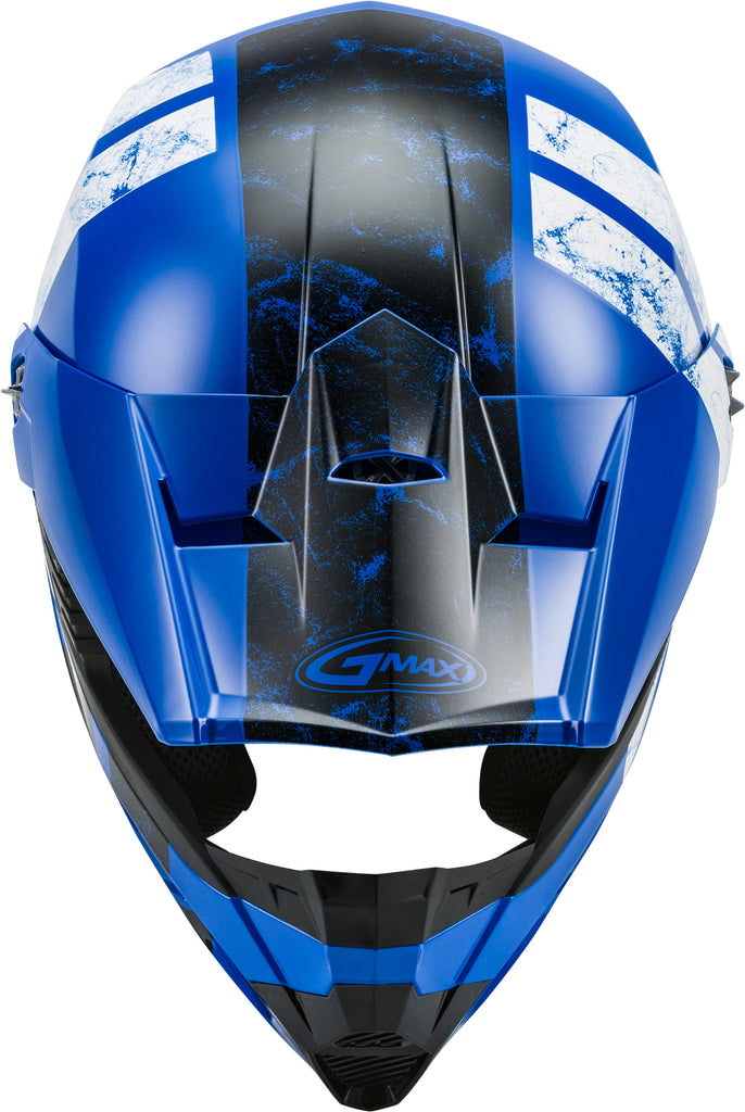 GMAX YOUTH MX-46Y OFF-ROAD DOMINANT HELMET BLUE/BLACK/WHITE YL G3464042