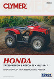 CLYMER REPAIR MANUAL HON TRX250 RECON CM446-4