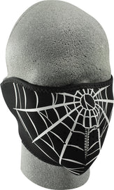 ZAN HALF FACE MASK SPIDER WEB WNFM055H-atv motorcycle utv parts accessories gear helmets jackets gloves pantsAll Terrain Depot