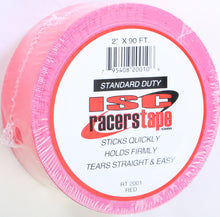 Load image into Gallery viewer, ISC RACERS TAPE 2"X90' (RED) RT2001