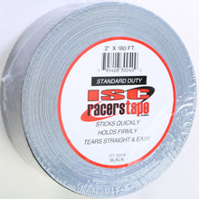 Load image into Gallery viewer, ISC RACERS TAPE 2"X180' (BLACK) RT3004