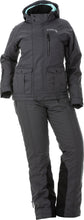 Load image into Gallery viewer, DIVAS CRAZE 4.0 JACKET CHARCOAL BLACK 1X 51689