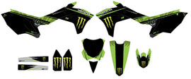 D'COR MONSTER ENERGY KXF 250 '17 COMPLETE GRAPHIC KIT 20-20-229