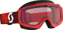 Load image into Gallery viewer, SCOTT HUSTLE X SNWCRS GOGGLE DARK RED/RED ROSE 272847-6363134