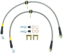 Load image into Gallery viewer, StopTech 04-07 STi &amp; 06-07 WRX Stainless Steel Front Brake Lines