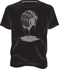 Load image into Gallery viewer, HIGHWAY 21 BLOOD TYPE TEE BLACK 2X #6331 489-1925~6
