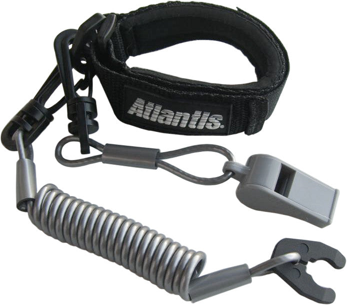 ATLANTIS PRO FLOATING WRIST LANYARD YELLOW W/WHISTLE A2097PFW-atv motorcycle utv parts accessories gear helmets jackets gloves pantsAll Terrain Depot