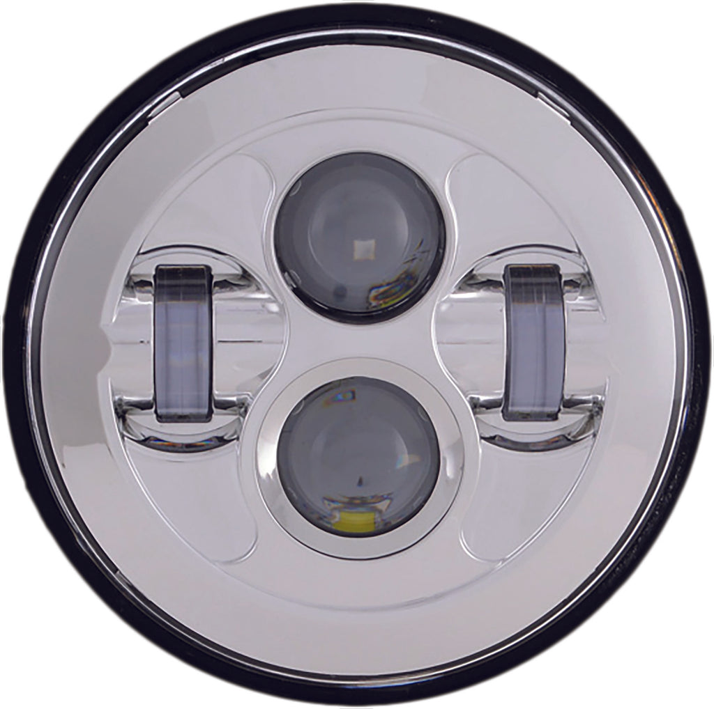 PATHFINDER HIGH DEFINITION 7" LED HEADLIGHT CHROME HD7MC