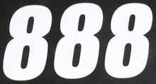 Load image into Gallery viewer, D'COR NUMBER 8 WHITE 6" 3/PK 45-16-8