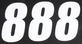 D'COR NUMBER 8 WHITE 6