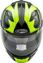 Load image into Gallery viewer, GMAX FF-98 FULL-FACE APEX HELMET BLACK/HI-VIS SM G1981684
