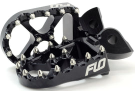 FLO MOTORSPORTS PRO SERIES FOOT PEGS BLACK COBRA FPEG-801BLK