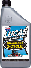 Load image into Gallery viewer, LUCAS SYNTHETIC 2-CYCLE SNOWMOBILE OIL 32OZ 10835