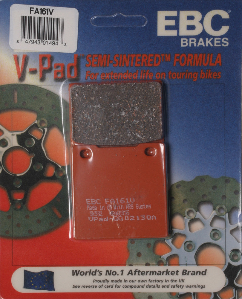 EBC BRAKE PADS V-SERIES FA161V-atv motorcycle utv parts accessories gear helmets jackets gloves pantsAll Terrain Depot