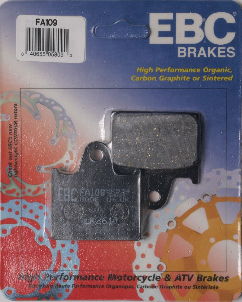 EBC BRAKE PADS FA109-atv motorcycle utv parts accessories gear helmets jackets gloves pantsAll Terrain Depot