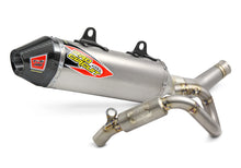 Load image into Gallery viewer, PRO CIRCUIT TI-6 PRO TITANIUM SYS W/CAR CAP KTM/HUS 2017 0351725FP