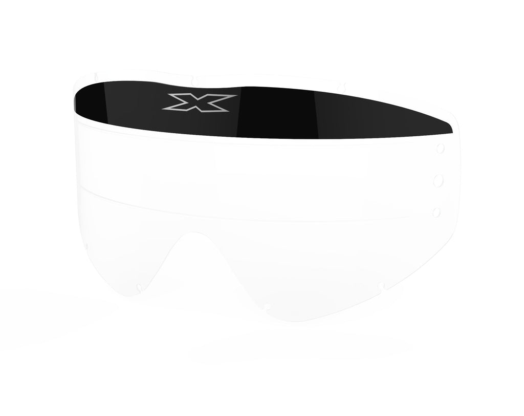 EKS BRAND GO-X ZIP-OFF VISOR 3/PK 067-40720