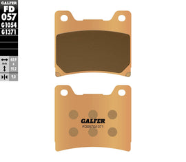 GALFER BRAKE PADS SINTERED FD057G1371 FD057G1371