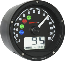 KOSO TNT-01S SPEEDOMETER TACHOMETER COMBO BLACK BA035170-HD