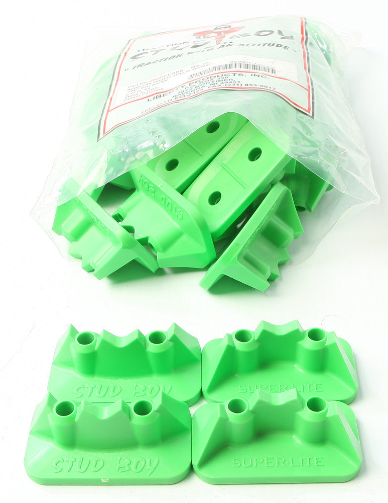 STUD BOY SUPER-LITE PRO SERIES DOUBLE BACKERS .75" 24/PK GREEN 2522-P1-GRN-atv motorcycle utv parts accessories gear helmets jackets gloves pantsAll Terrain Depot
