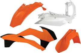 ACERBIS PLASTIC KIT ORANGE 2374134584-atv motorcycle utv parts accessories gear helmets jackets gloves pantsAll Terrain Depot