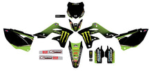Load image into Gallery viewer, D'COR COMPLETE KIT 19 MONSTER KAW KXF 250 BLACK BG 20-20-629